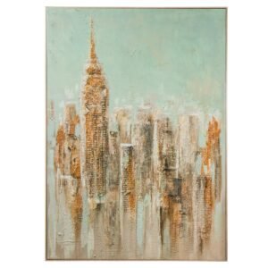 Quadro em Tela Acrílica – Paisagem Urbana